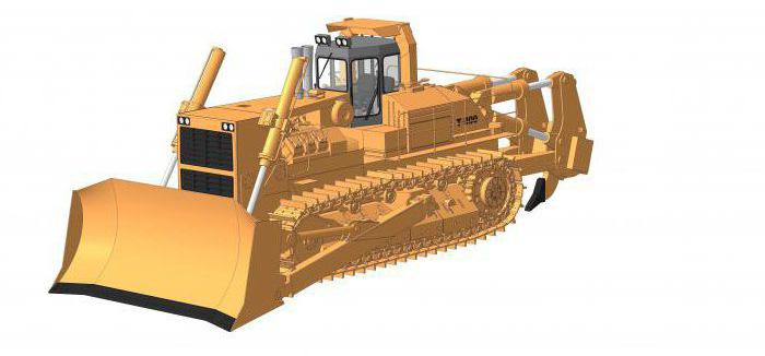 T-800 (buldozer): specificații. Centrul de tractor din Chelyabinsk