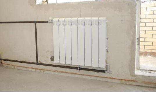 schema de conectare a radiatorului de încălzire 