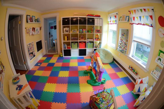Podele moi pentru camere pentru copii: confort și siguranță