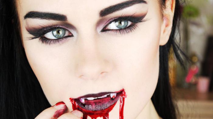 Vampir: make-up pentru Halloween. Instrucțiuni și sfaturi
