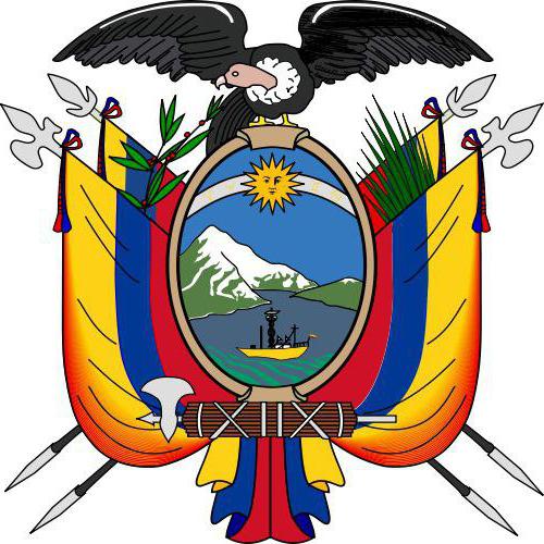 Steagul Ecuadorului și stema lui