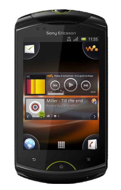 Sony Ericsson WT19I: specificații și firmware
